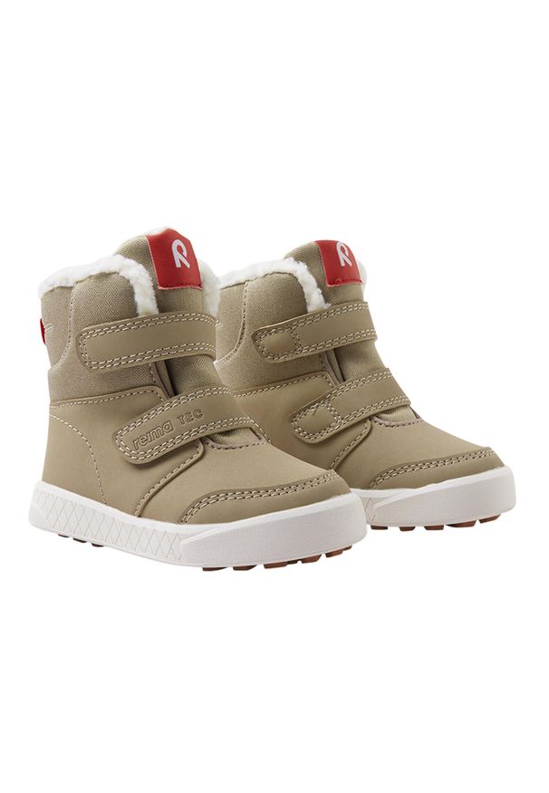 Buty zimowe dla dziecka Reima Pyrytys na rzepy. Zapięcie: rzepy. Kolor: zielony, wielokolorowy, brązowy. Sezon: zima