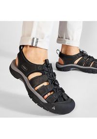 keen - Keen Sandały Newport 1022247 Czarny. Kolor: czarny. Materiał: skóra, nubuk #4
