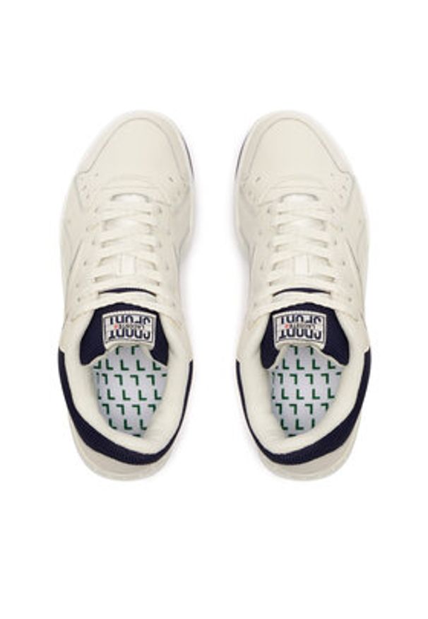 Lacoste Sneakersy Aceline 96 747SMA0036 Écru. Materiał: skóra