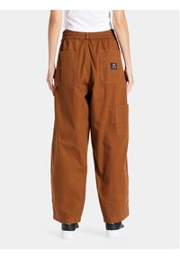 DC Spodnie materiałowe Trench Pant Ndpt ADYNP03084 Brązowy Regular Fit. Kolor: brązowy. Materiał: bawełna #5