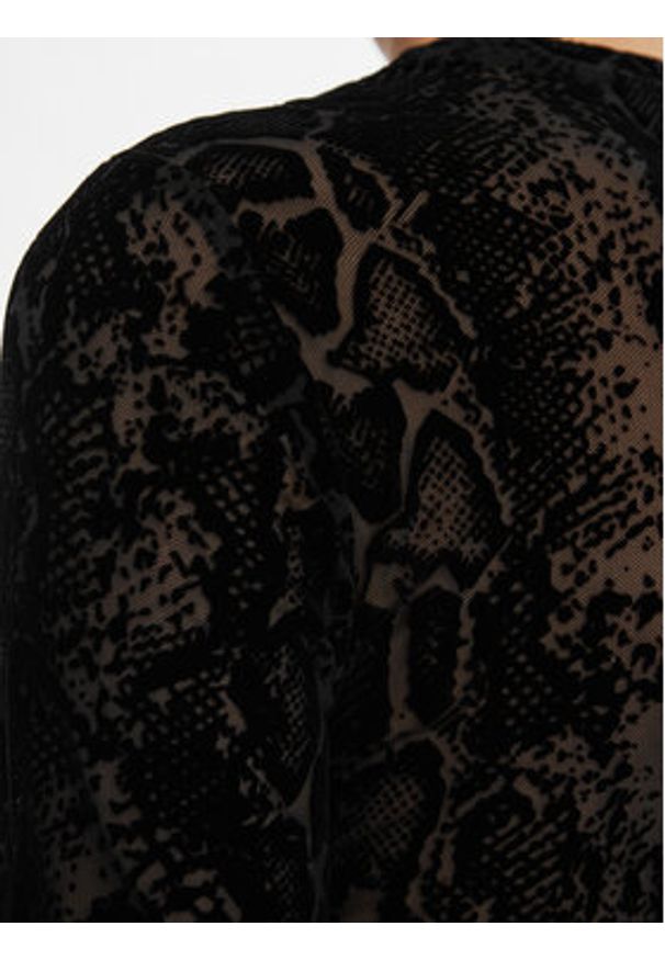 only - ONLY Bluzka 15308482 Czarny Regular Fit. Kolor: czarny. Materiał: syntetyk