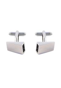 Adam Collection - Spinki do mankietów z czarnymi kryształami A24. Kolor: czarny #1