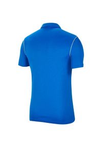 Nike - Koszulka Polo Dla Dzieci Dry Park 20. Typ kołnierza: polo. Kolor: niebieski