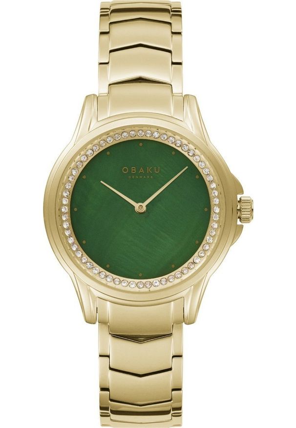 Zegarek OBAKU Zegarek damski Obaku Denmark V261LEGESG złoty. Kolor: złoty