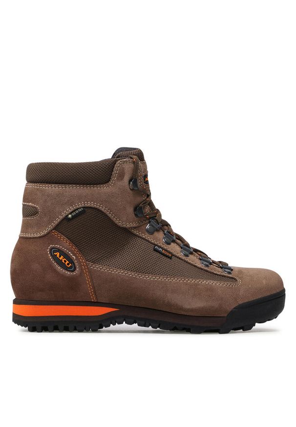 Trekkingi Aku. Kolor: brązowy. Technologia: Gore-Tex. Sport: turystyka piesza