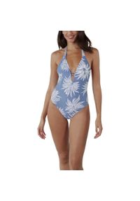Damski strój kąpielowy Barts Deltia Halter One Piece. Kolor: niebieski #1
