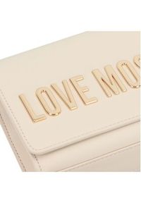 Love Moschino - LOVE MOSCHINO Torebka JC4103PP1MKD0110 Beżowy. Kolor: beżowy. Materiał: skórzane #5