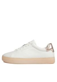 Calvin Klein Sneakersy Cupsole Lace Up Pearl HW0HW01897 Biały. Kolor: biały #2