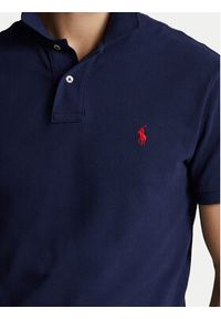 Polo Ralph Lauren Polo Core Replen 710795080 Granatowy Slim Fit. Typ kołnierza: polo. Kolor: niebieski. Materiał: bawełna #3