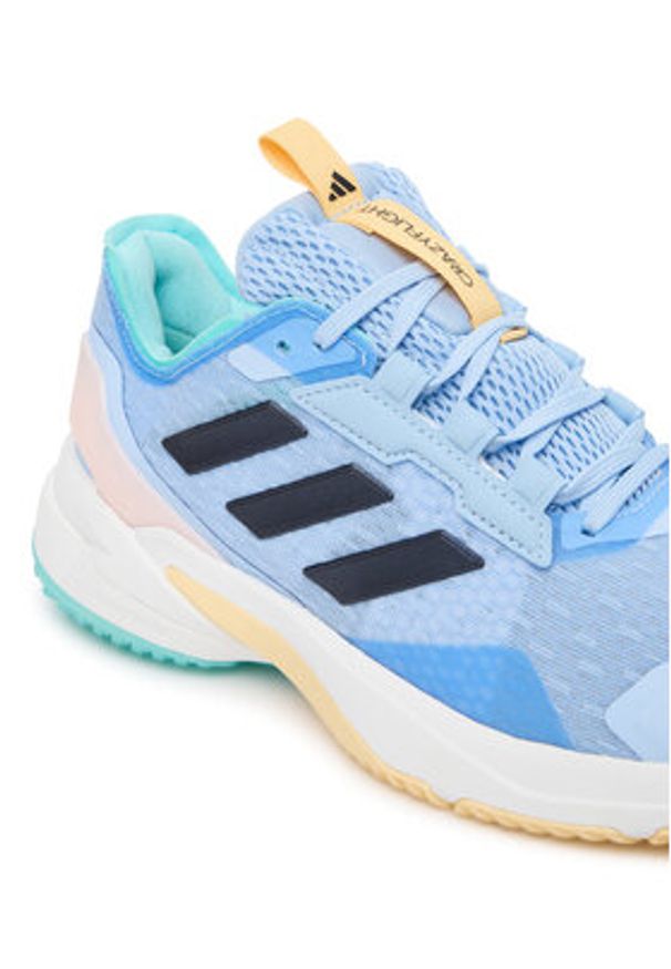 Adidas - adidas Buty halowe Crazyflight 6 HP7029 Błękitny. Kolor: niebieski. Materiał: materiał