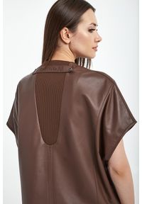 Kamizelka damska skórzana DIEGO M. Materiał: skóra #5