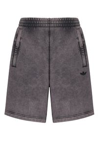 Adidas - adidas Szorty sportowe Premium Essentials Retro JD0233 Szary Regular Fit. Kolor: szary. Materiał: bawełna. Styl: retro, sportowy #1