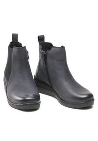 Go Soft Botki WI23-WARUNA-02 Granatowy. Kolor: niebieski. Materiał: nubuk, skóra #3