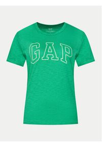 GAP - Gap T-Shirt 871344-04 Zielony Regular Fit. Kolor: zielony. Materiał: bawełna