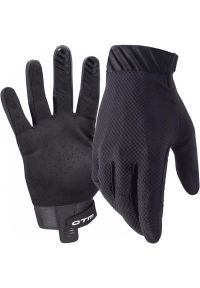 Rękawiczki rowerowe długie dla dorosłych MTB Enduro CTM Pathyst. Kolor: czarny. Sport: kolarstwo #1