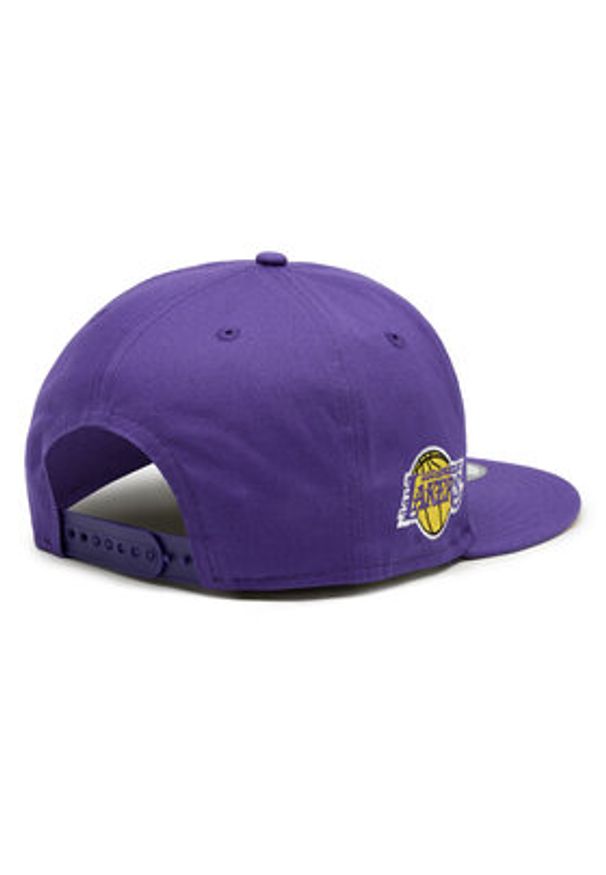 New Era Czapka z daszkiem LA Lakers Flower Wordmark 60358100 Fioletowy. Kolor: fioletowy. Materiał: materiał, bawełna