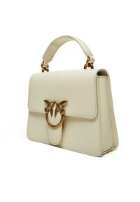 Pinko - PINKO Torebka Love One Top Handle Mini Light PE 23 PLTT 100071 A0F1 Écru. Materiał: skórzane #4