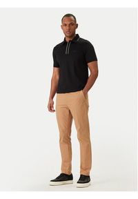 Karl Lagerfeld - KARL LAGERFELD Polo 745002 562200 Czarny Regular Fit. Typ kołnierza: polo. Kolor: czarny. Materiał: bawełna #2