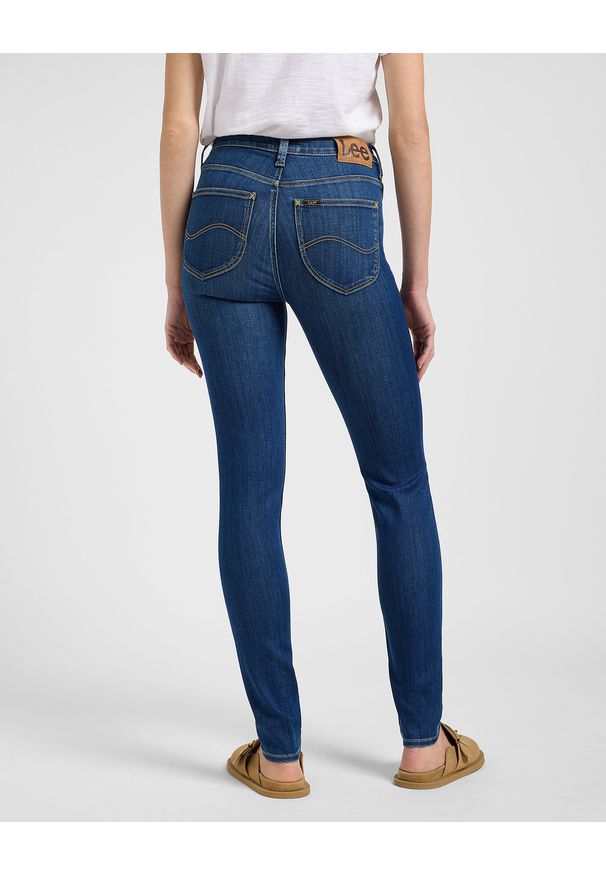 Lee - DAMSKIE SPODNIE LEE SCARLETT HIGH IVY WASH 112363819