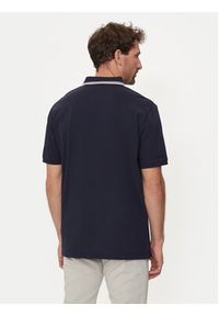 GANT - Gant Polo Contrast 2013039 Granatowy Regular Fit. Typ kołnierza: polo. Kolor: niebieski. Materiał: bawełna