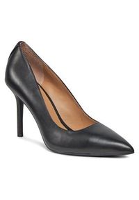 Lauren Ralph Lauren - LAUREN RALPH LAUREN Szpilki 802940580001 Czarny. Kolor: czarny. Materiał: skóra. Obcas: na szpilce