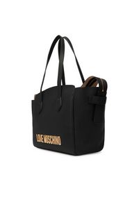 Love Moschino - LOVE MOSCHINO Torebka JC4243PP0OKD0000 Czarny. Kolor: czarny. Materiał: skórzane #2