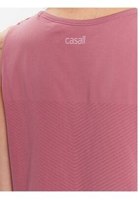 CASALL - Casall Top 21114 Różowy Regular Fit. Kolor: różowy. Materiał: syntetyk
