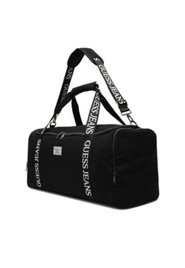 Guess Jeans Torba weekendowa CWBEO-GUESS-B-008-09 Czarny. Kolor: czarny. Materiał: materiał