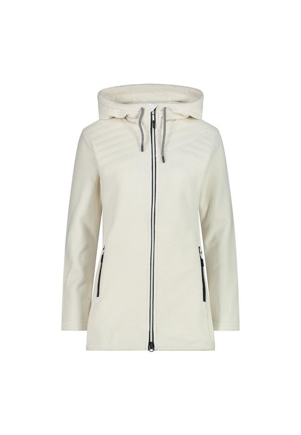 Bluza damska turystyczna CMP 34H2856. Kolor: biały. Styl: sportowy. Sport: turystyka piesza