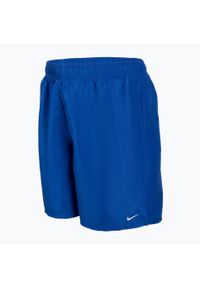 Szorty kąpielowe męskie Nike Essential 7" Volley. Kolor: niebieski