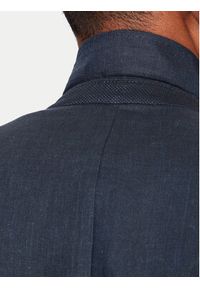 JOOP! Marynarka Hoverest 30041961 Granatowy Slim Fit. Kolor: niebieski. Materiał: len #9