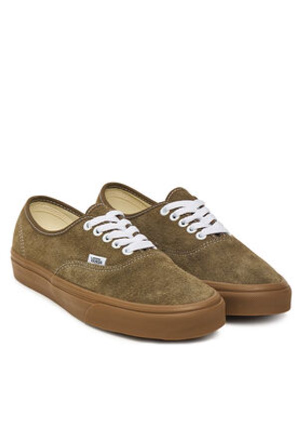 Vans Tenisówki Authentic VN000EGAENB1 Brązowy. Kolor: brązowy. Materiał: zamsz, skóra