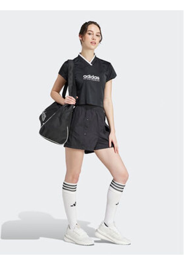 Adidas - adidas Szorty sportowe IB4757 Czarny Regular Fit. Kolor: czarny. Materiał: syntetyk