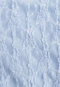 Born2be - Niebieska Sukienka Koronkowa z Rozkloszowanymi Rękawami Cinatea. Okazja: na co dzień. Typ kołnierza: kokarda. Kolor: niebieski. Materiał: koronka. Typ sukienki: proste. Styl: casual #8