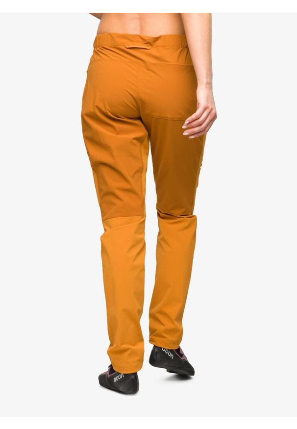 Haglöfs - Spodnie do wspinaczki damskie Haglofs ROC Lite Slim Pant. Kolor: żółty. Sport: wspinaczka