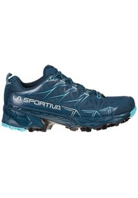 LA SPORTIVA - Buty trailowe damskie La Sportiva Akyra GTX. Zapięcie: sznurówki. Kolor: niebieski. Materiał: syntetyk, tkanina, materiał. Szerokość cholewki: normalna