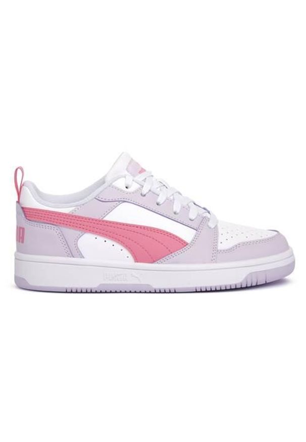 Buty do chodzenia damskie Puma 22 Rebound V6 Low Jr. Kolor: wielokolorowy. Materiał: materiał, syntetyk. Szerokość cholewki: normalna. Sport: turystyka piesza