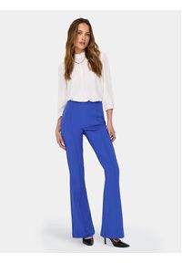 only - ONLY Spodnie materiałowe Astrid 15318359 Niebieski Flared Fit. Kolor: niebieski. Materiał: syntetyk #3