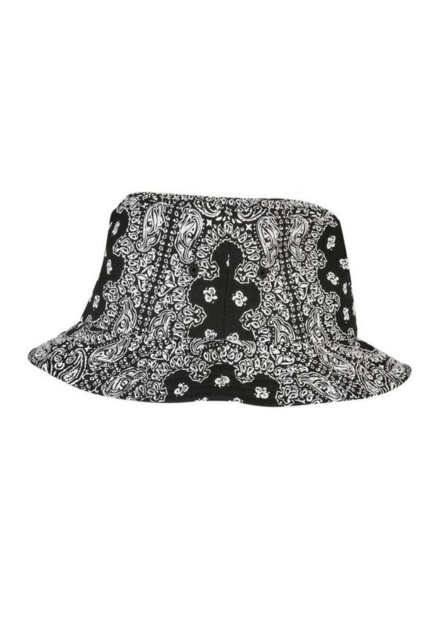 FLEXFIT - Bandana Bucket Hat. Kolor: czarny