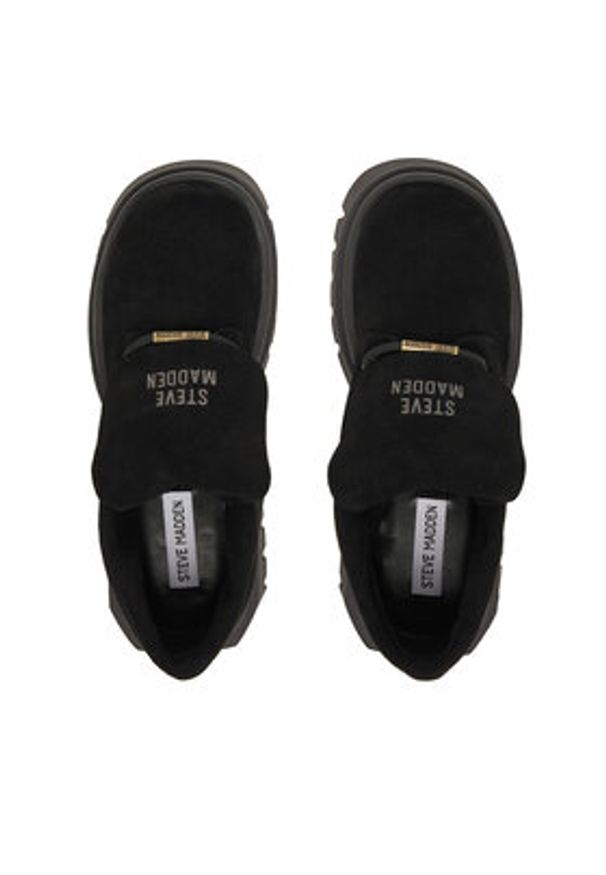 Steve Madden Trapery Parkview SM11004796 Czarny. Kolor: czarny. Materiał: materiał