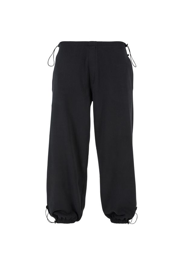 Ciężki jogging Urban Classics Parachute. Kolor: czarny. Materiał: bawełna, tkanina. Sport: bieganie