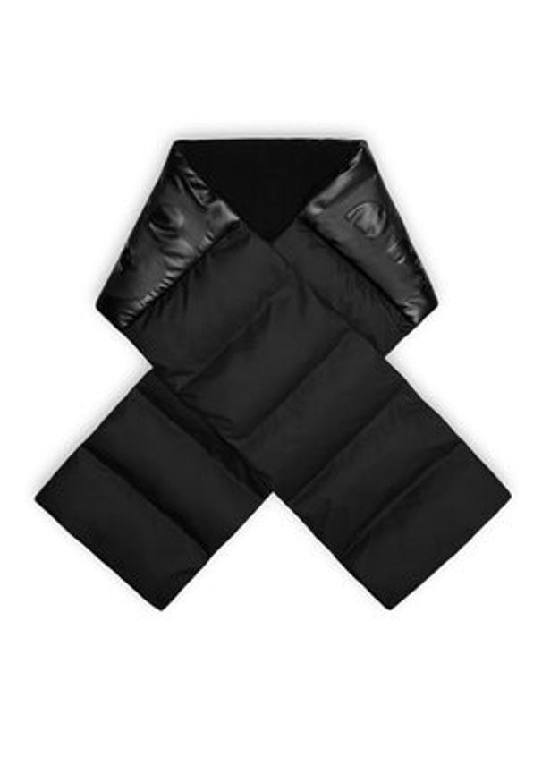 Rains Szalik Harbin Puffer Scarf W2T3 16300 Czarny. Kolor: czarny. Materiał: materiał