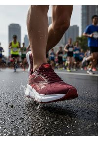 Reebok Buty do biegania EO-ZIG DYNAMICA 6 100225493 Bordowy. Kolor: czerwony. Materiał: materiał #3