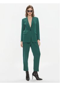 BOSS - Boss Spodnie materiałowe Tapiah 50490037 Zielony Regular Fit. Kolor: zielony. Materiał: materiał, syntetyk #5