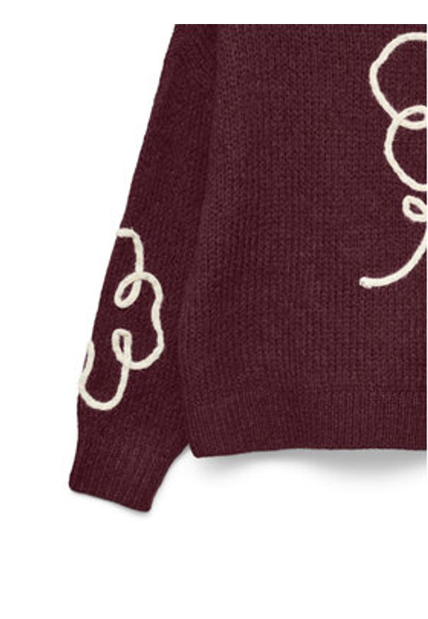 Vero Moda Golf Fatima 10335036 Fioletowy Regular Fit. Typ kołnierza: golf. Kolor: fioletowy. Materiał: syntetyk