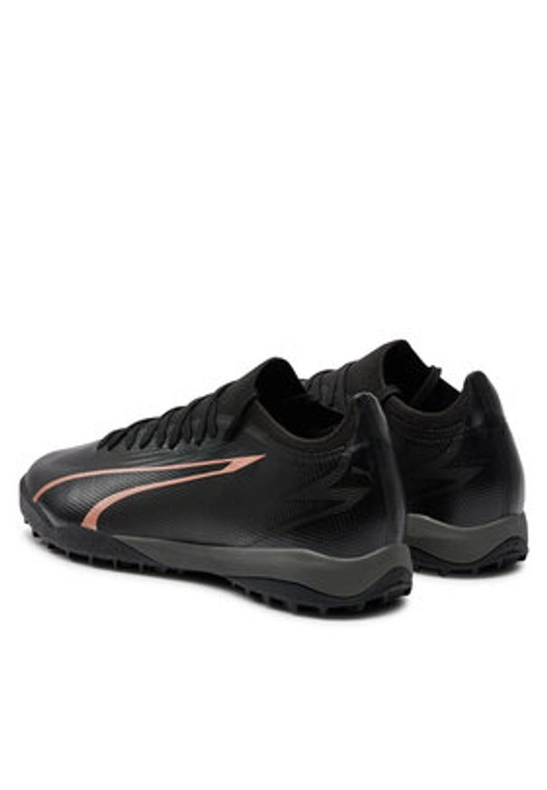 Puma Buty do piłki nożnej Ultra Match Tt 10775702 02 Czarny. Kolor: czarny. Materiał: skóra
