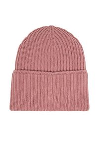 TOMMY HILFIGER - Tommy Hilfiger Czapka Th Elevated Script AW0AW17777 Różowy. Kolor: różowy. Materiał: materiał, wełna