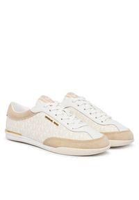 MICHAEL Michael Kors Sneakersy 43T6NOFS1B Beżowy. Kolor: beżowy. Materiał: skóra #4