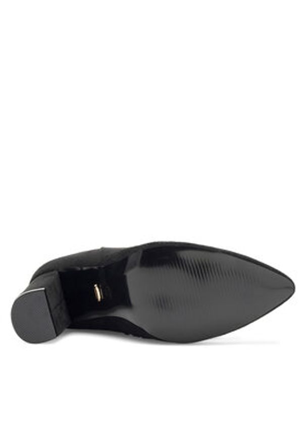 DeeZee Botki BRITT LS4690-19B Czarny. Kolor: czarny. Materiał: materiał