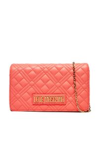 Love Moschino - LOVE MOSCHINO Torebka JC4079PP1MLA0464 Koralowy. Kolor: pomarańczowy. Materiał: skórzane #3